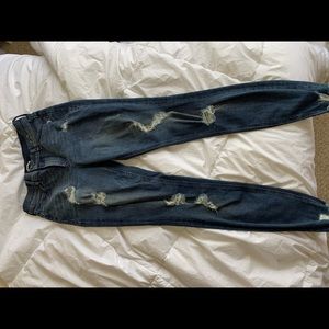 Express Ripped Skinny Jeans